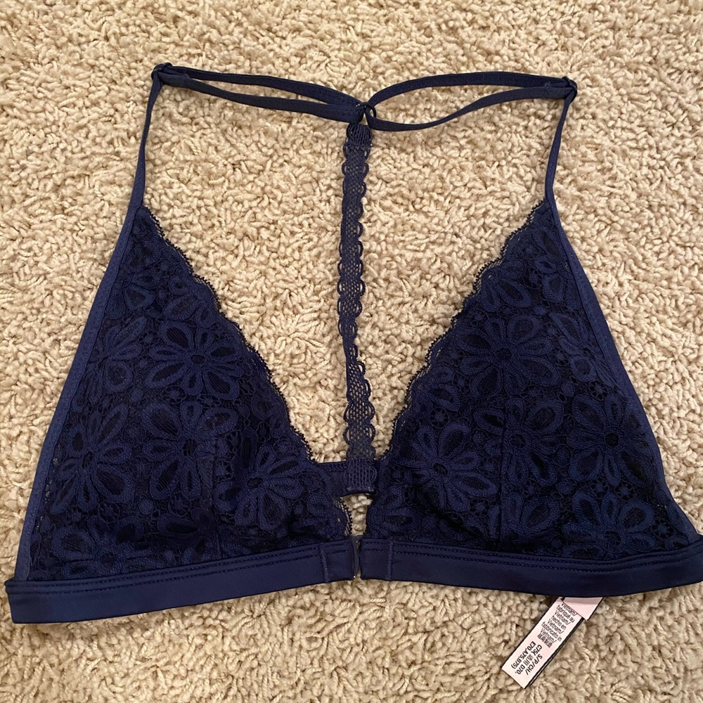 Victoria’s Secret Navy Lace Bralette